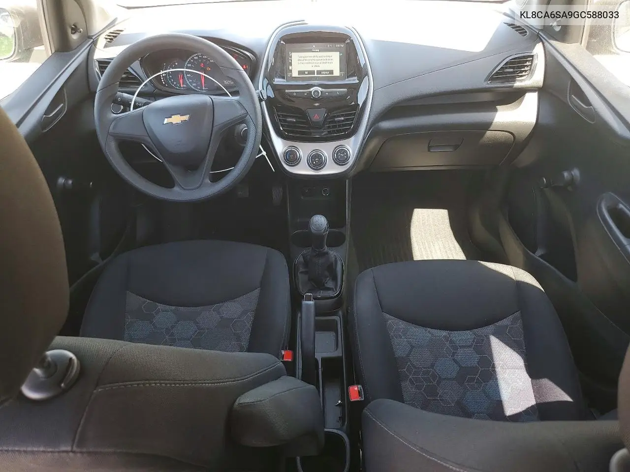 2016 Chevrolet Spark VIN: KL8CA6SA9GC588033 Lot: 60427116