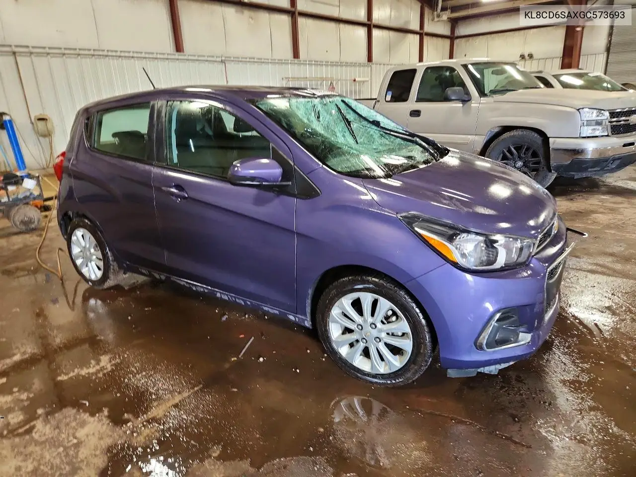 2016 Chevrolet Spark 1Lt VIN: KL8CD6SAXGC573693 Lot: 60641406