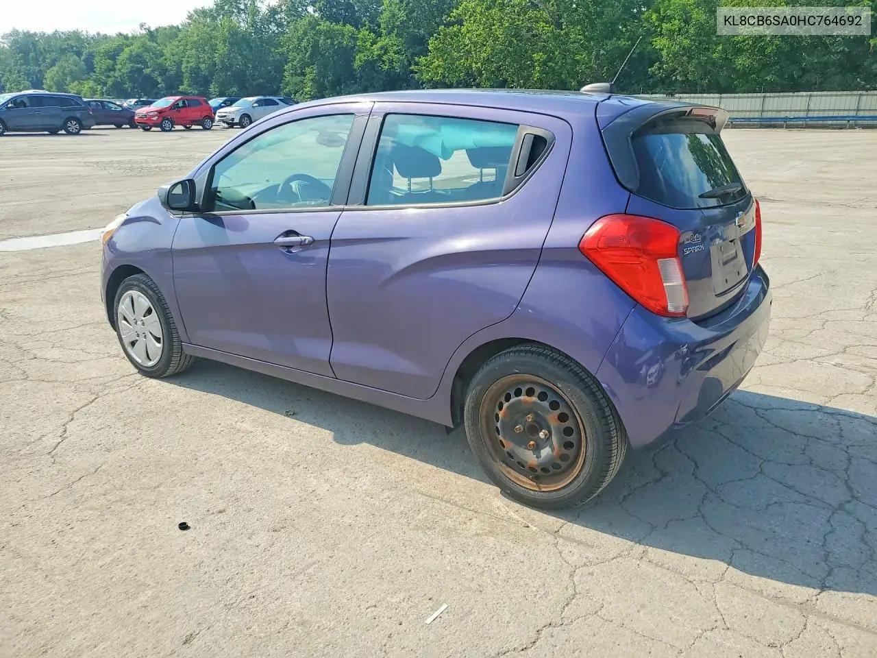 2017 Chevrolet Spark Ls VIN: KL8CB6SA0HC764692 Lot: 59672466
