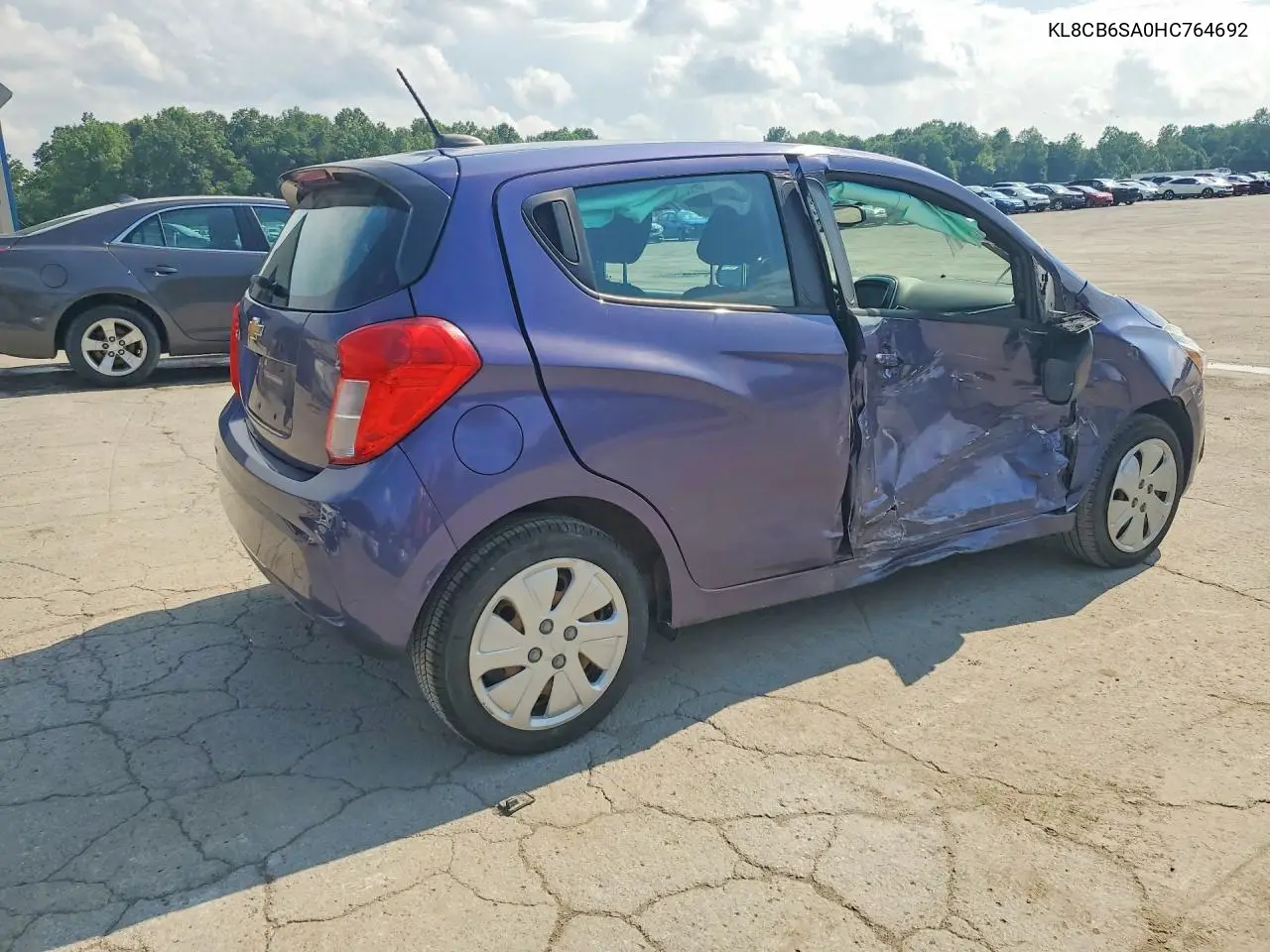 2017 Chevrolet Spark Ls VIN: KL8CB6SA0HC764692 Lot: 59672466