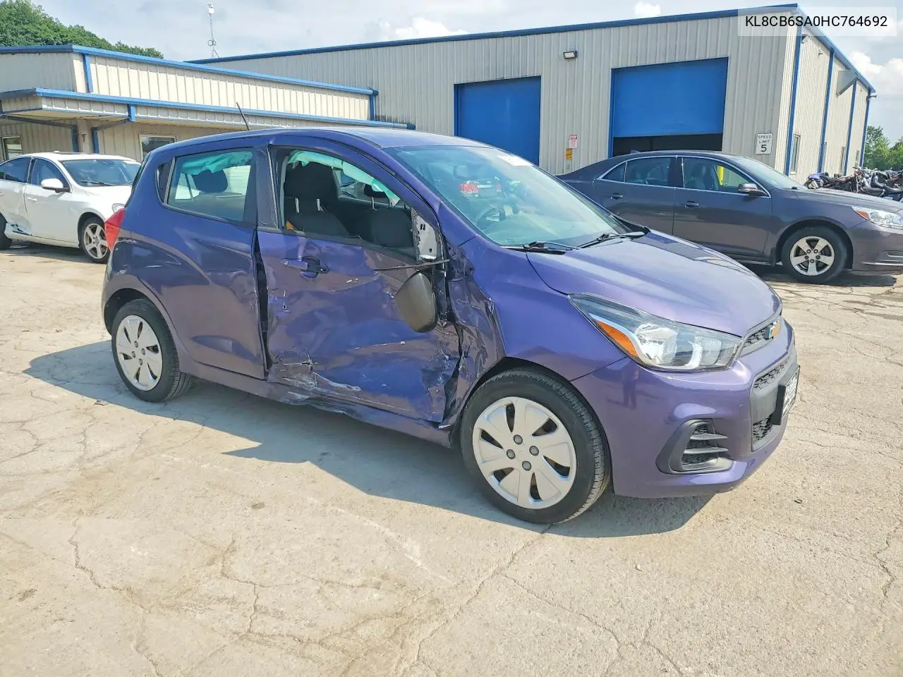2017 Chevrolet Spark Ls VIN: KL8CB6SA0HC764692 Lot: 59672466