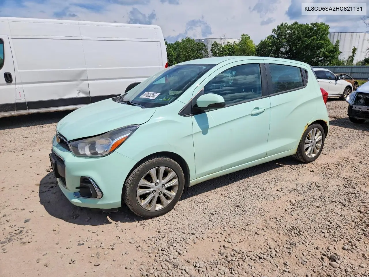 2017 Chevrolet Spark 1Lt VIN: KL8CD6SA2HC821131 Lot: 60182266