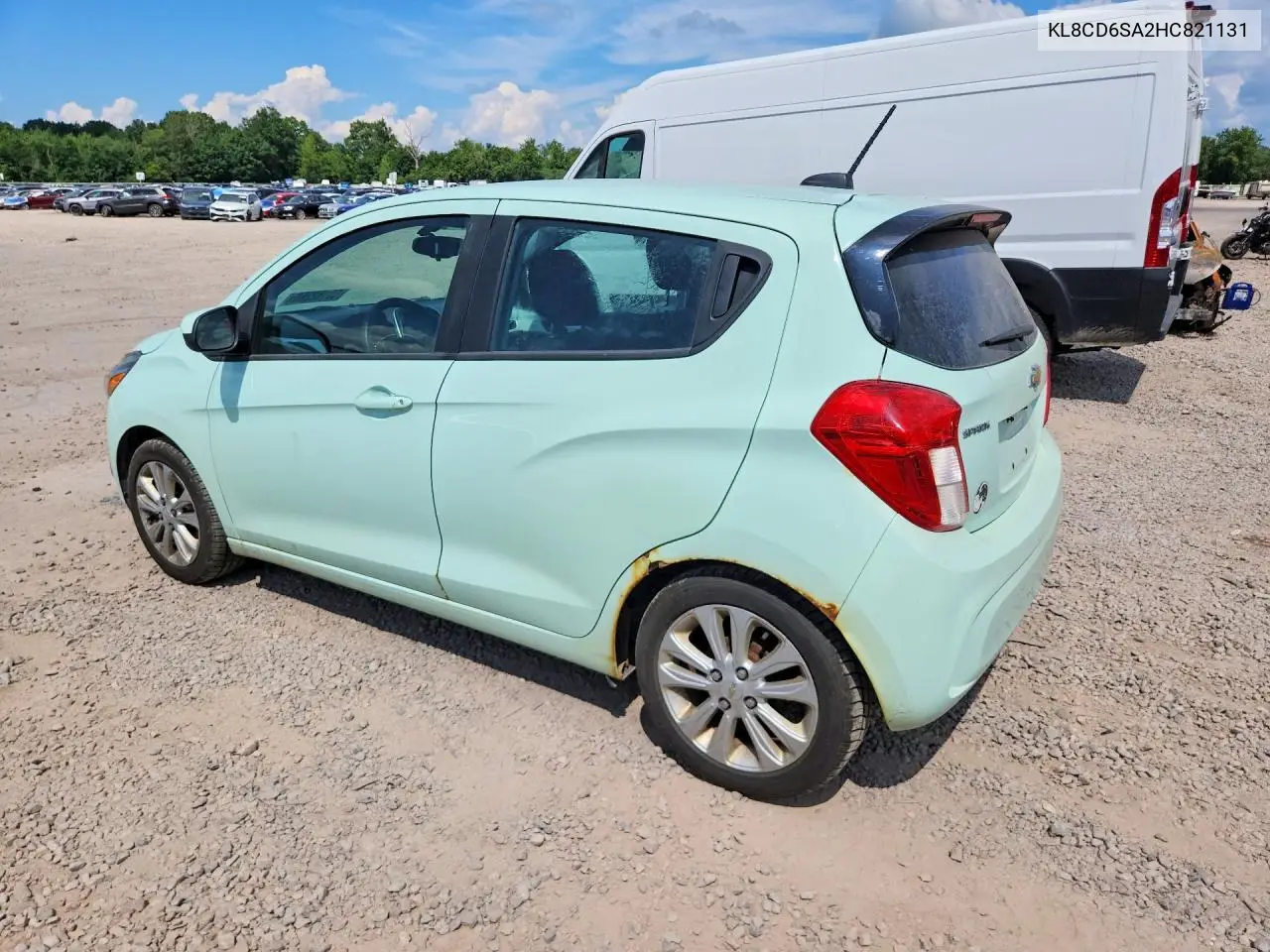 2017 Chevrolet Spark 1Lt VIN: KL8CD6SA2HC821131 Lot: 60182266