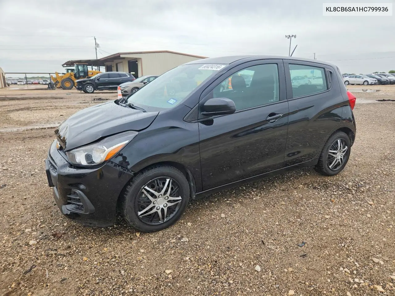2017 Chevrolet Spark Ls VIN: KL8CB6SA1HC799936 Lot: 60424316