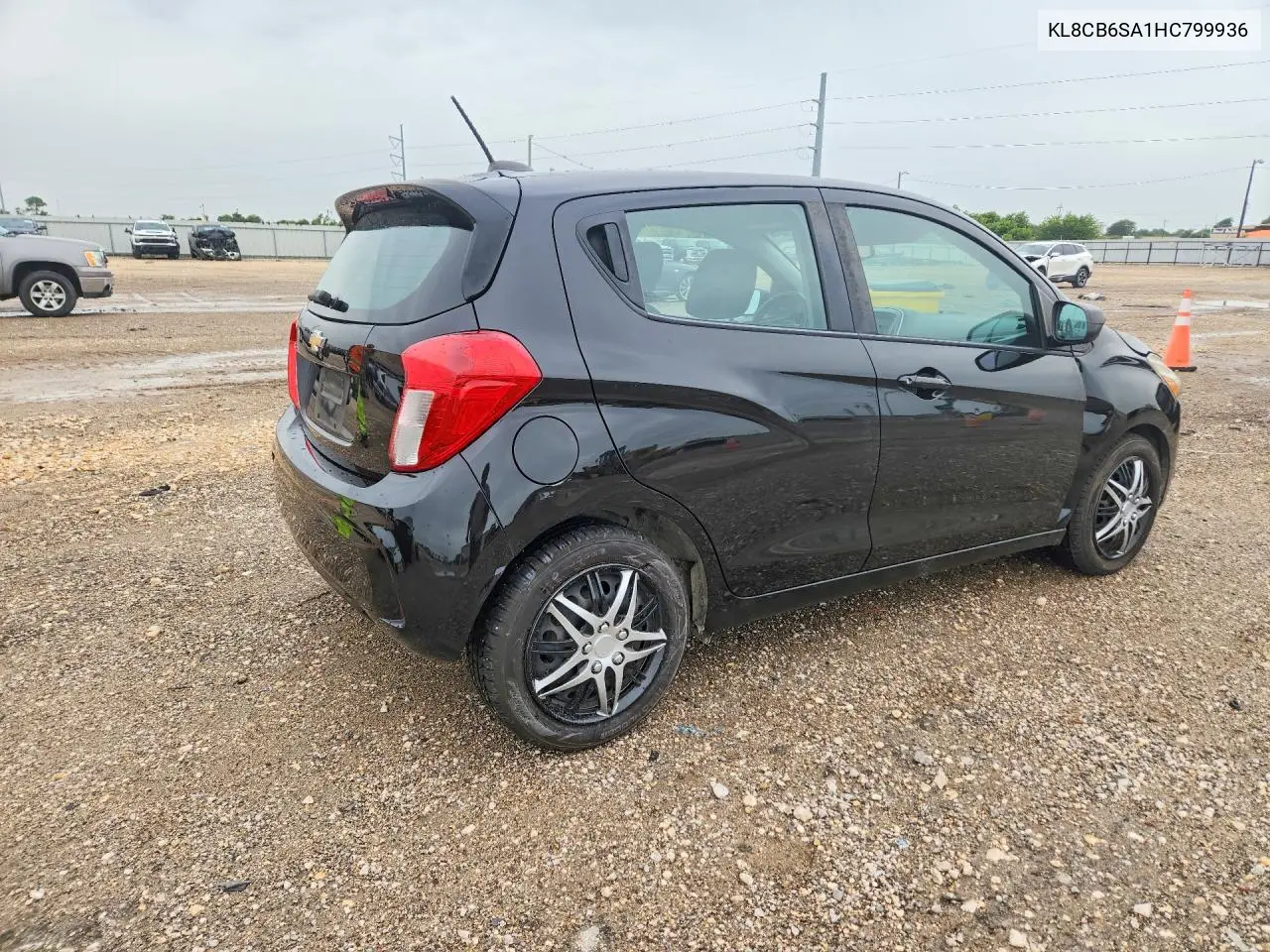 2017 Chevrolet Spark Ls VIN: KL8CB6SA1HC799936 Lot: 60424316