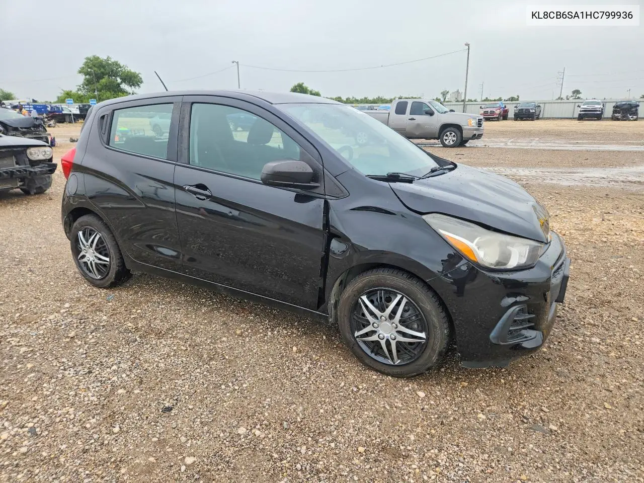 2017 Chevrolet Spark Ls VIN: KL8CB6SA1HC799936 Lot: 60424316