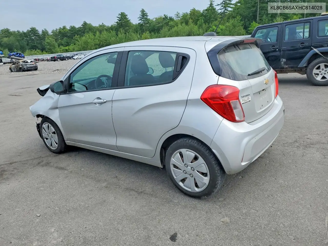 2017 Chevrolet Spark Ls VIN: KL8CB6SAXHC814028 Lot: 61582516