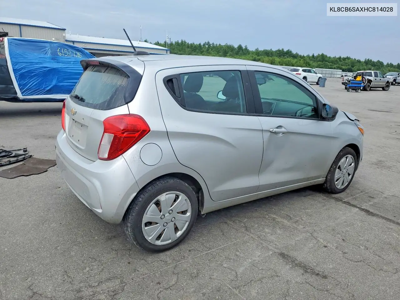 2017 Chevrolet Spark Ls VIN: KL8CB6SAXHC814028 Lot: 61582516