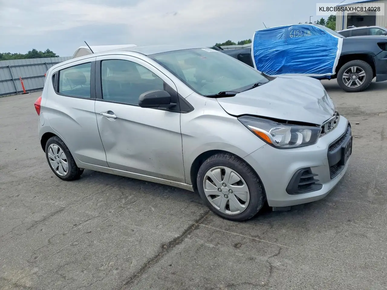 2017 Chevrolet Spark Ls VIN: KL8CB6SAXHC814028 Lot: 61582516