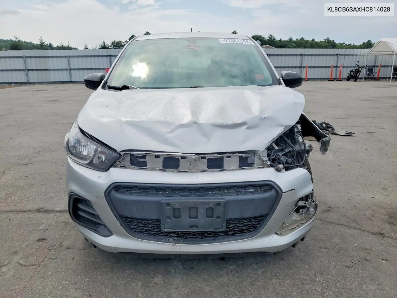 2017 Chevrolet Spark Ls VIN: KL8CB6SAXHC814028 Lot: 61582516
