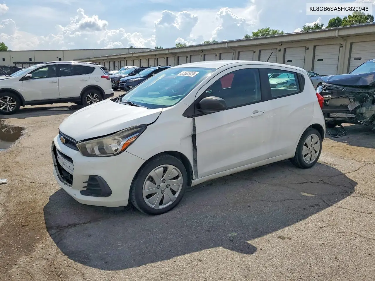 2017 Chevrolet Spark Ls VIN: KL8CB6SA5HC820948 Lot: 61605626