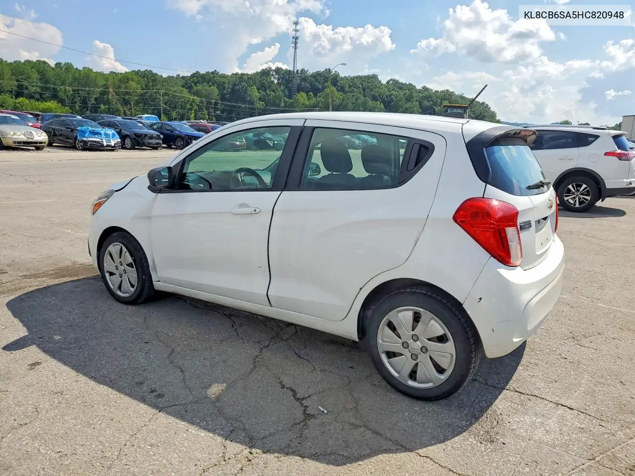 2017 Chevrolet Spark Ls VIN: KL8CB6SA5HC820948 Lot: 61605626