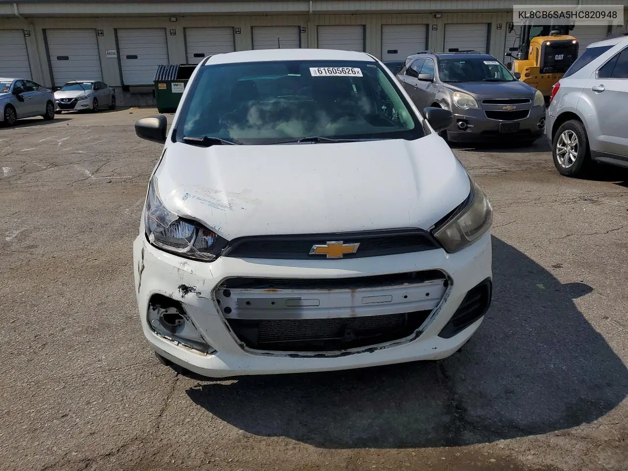 2017 Chevrolet Spark Ls VIN: KL8CB6SA5HC820948 Lot: 61605626