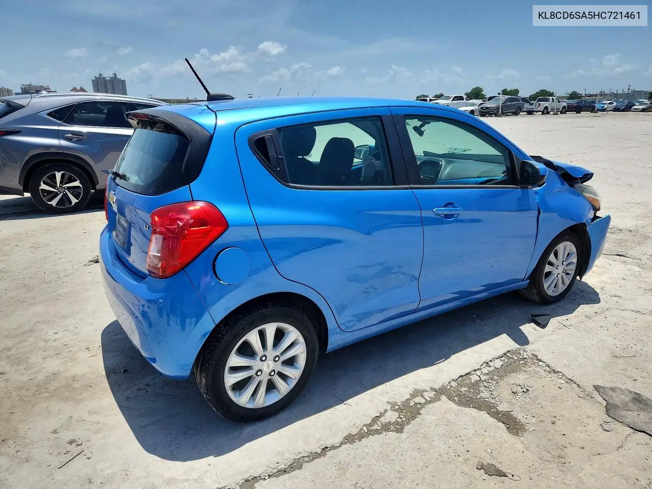 2017 Chevrolet Spark 1Lt VIN: KL8CD6SA5HC721461 Lot: 61771776