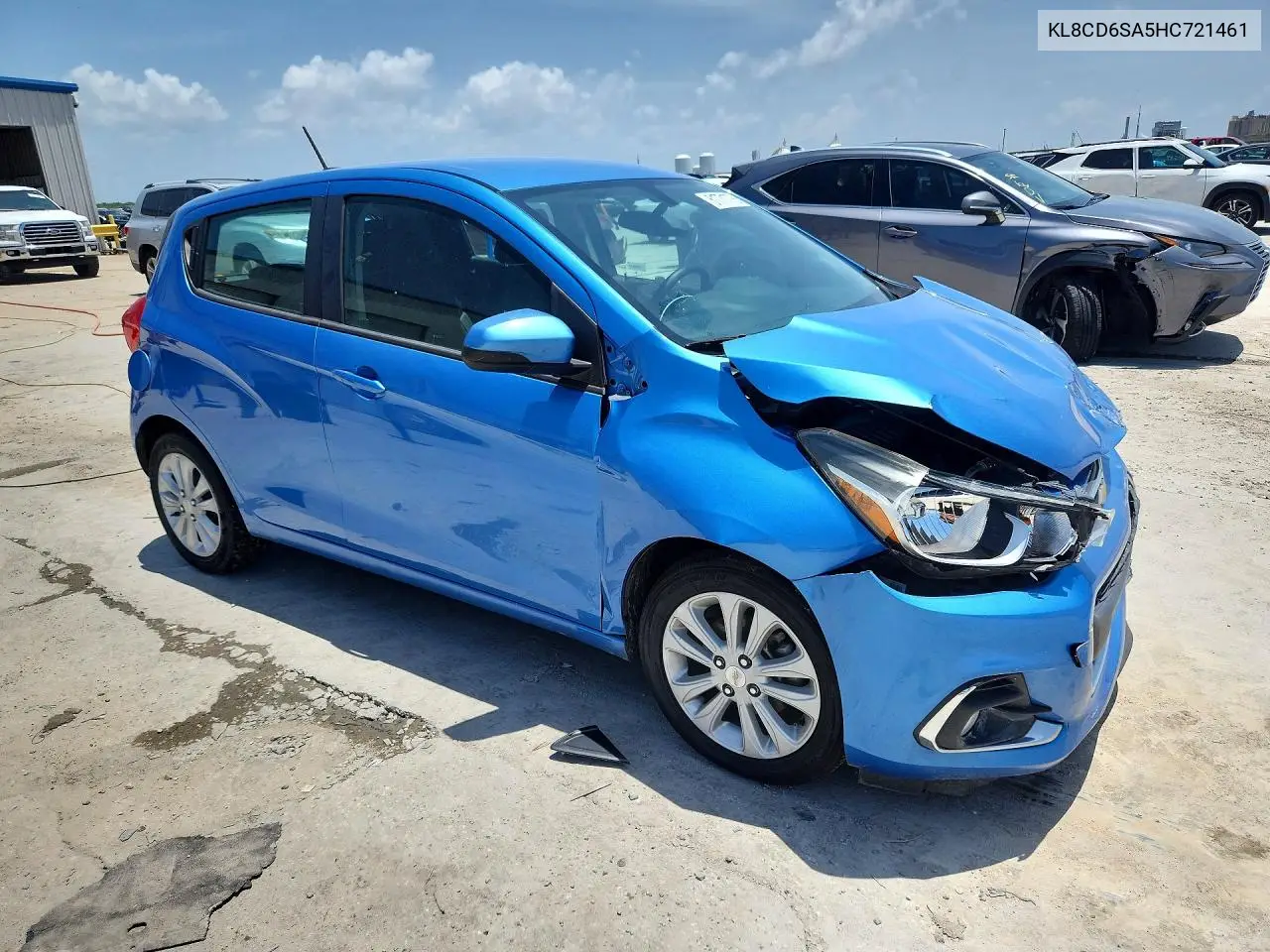 2017 Chevrolet Spark 1Lt VIN: KL8CD6SA5HC721461 Lot: 61771776