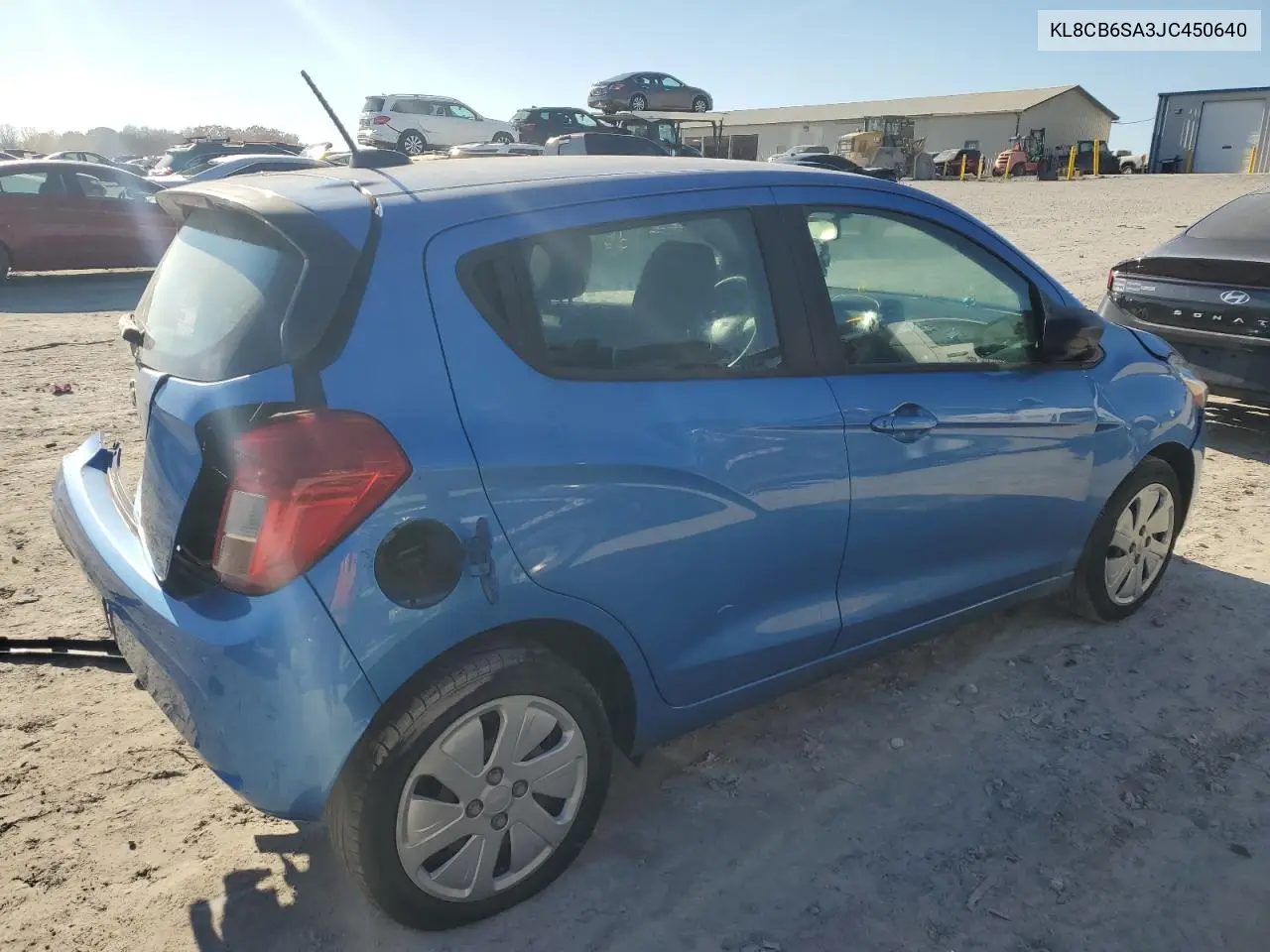 KL8CB6SA3JC450640 2018 Chevrolet Spark Ls