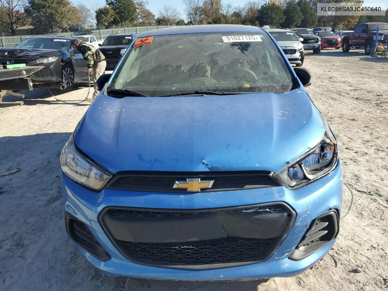 KL8CB6SA3JC450640 2018 Chevrolet Spark Ls