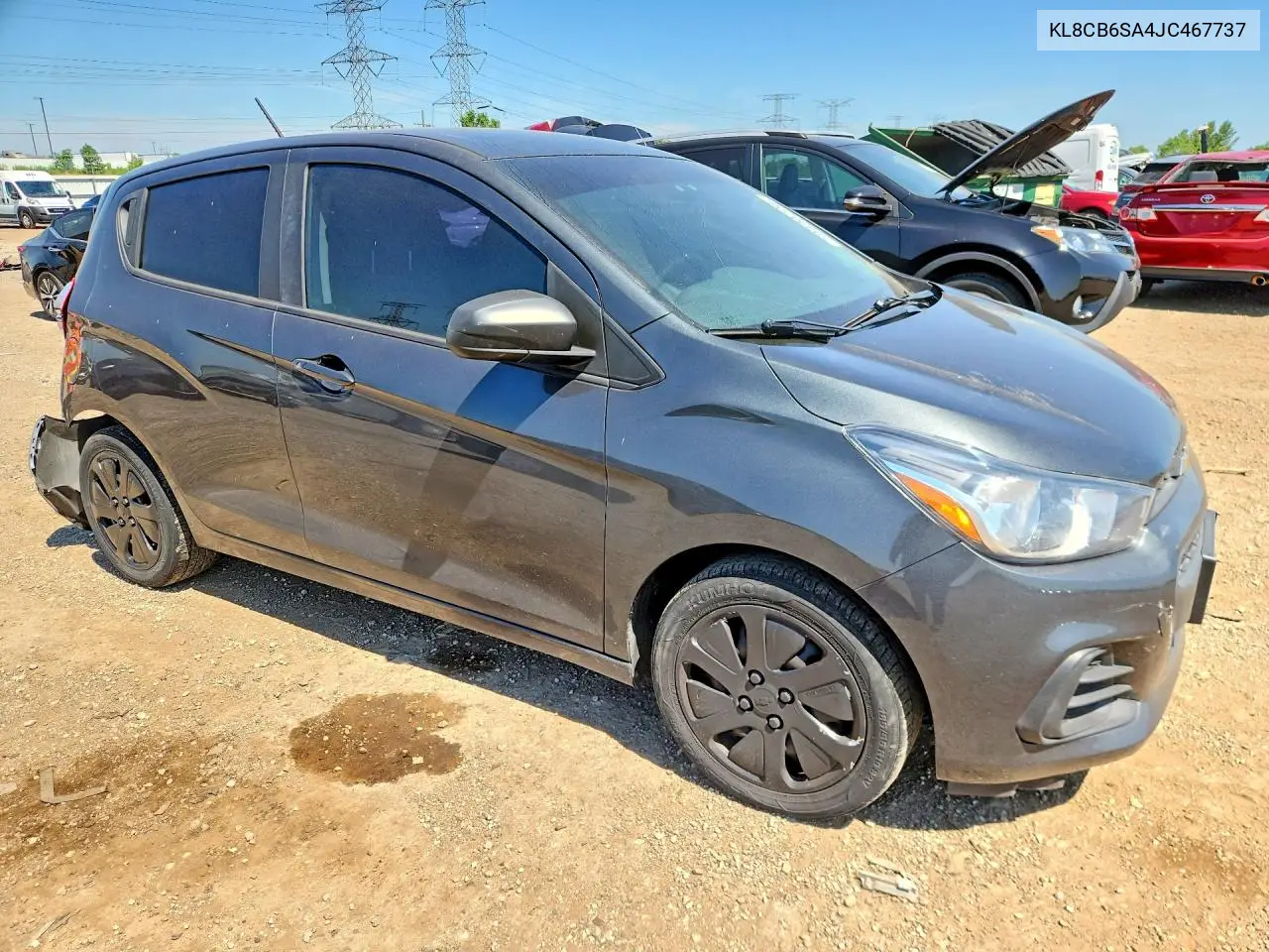 2018 Chevrolet Spark Ls VIN: KL8CB6SA4JC467737 Lot: 59390206