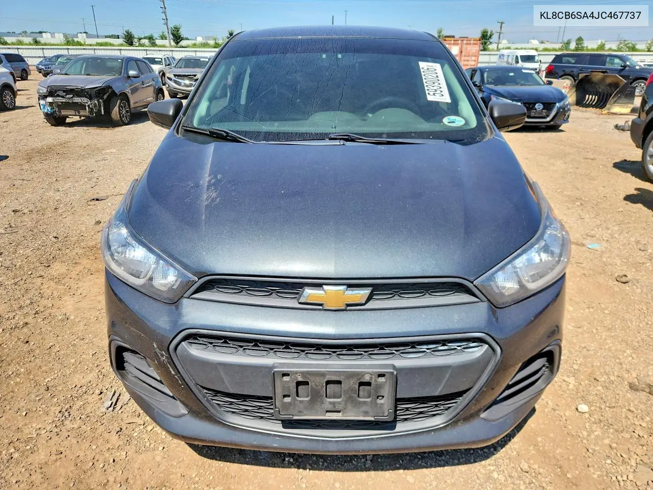 2018 Chevrolet Spark Ls VIN: KL8CB6SA4JC467737 Lot: 59390206