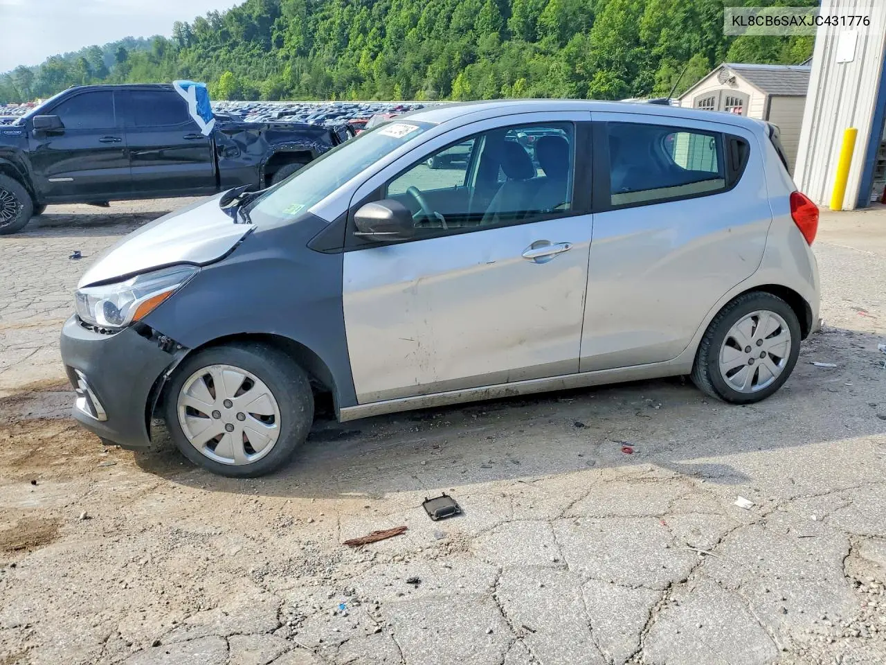 2018 Chevrolet Spark Ls VIN: KL8CB6SAXJC431776 Lot: 60027246