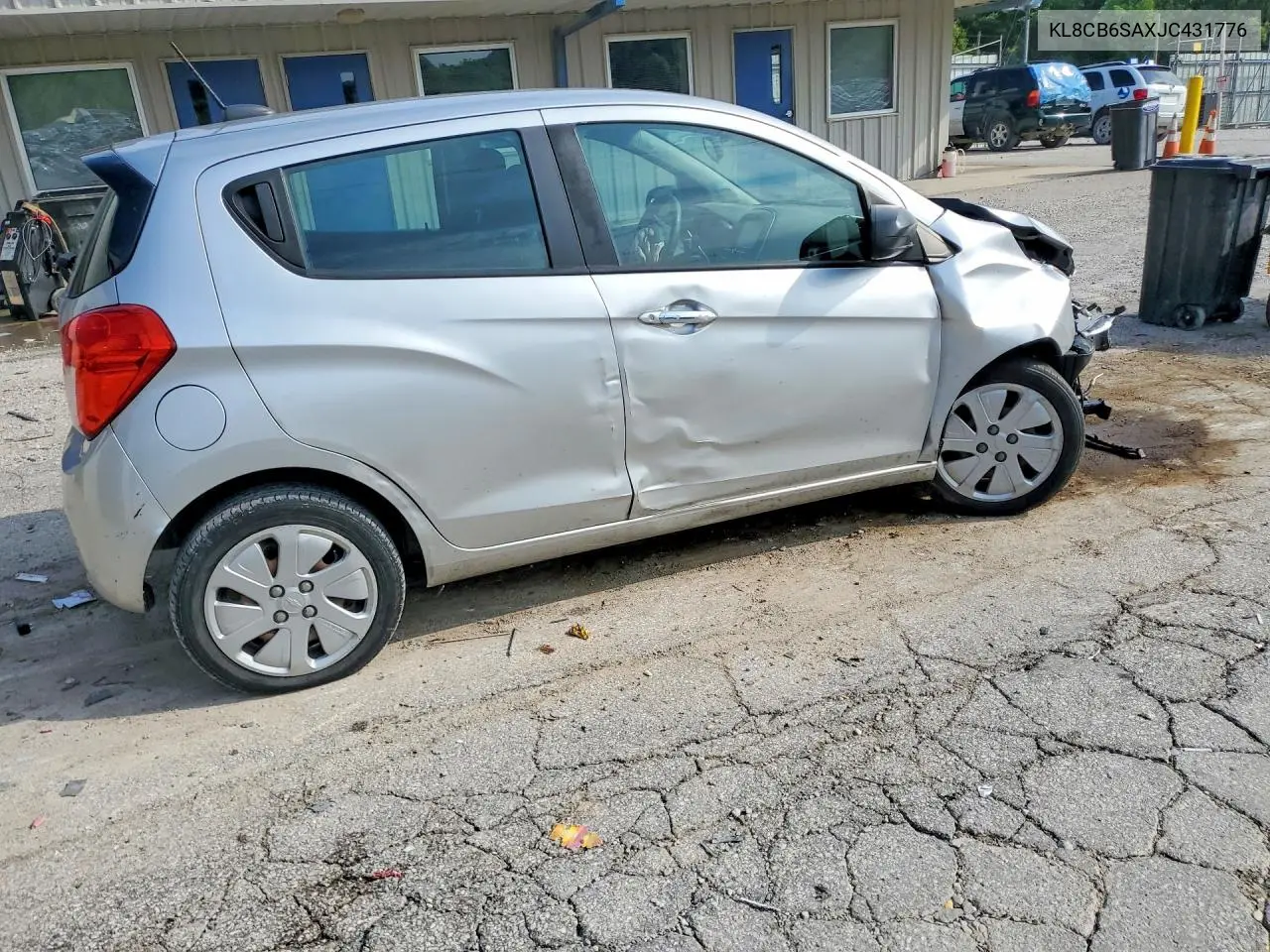 2018 Chevrolet Spark Ls VIN: KL8CB6SAXJC431776 Lot: 60027246