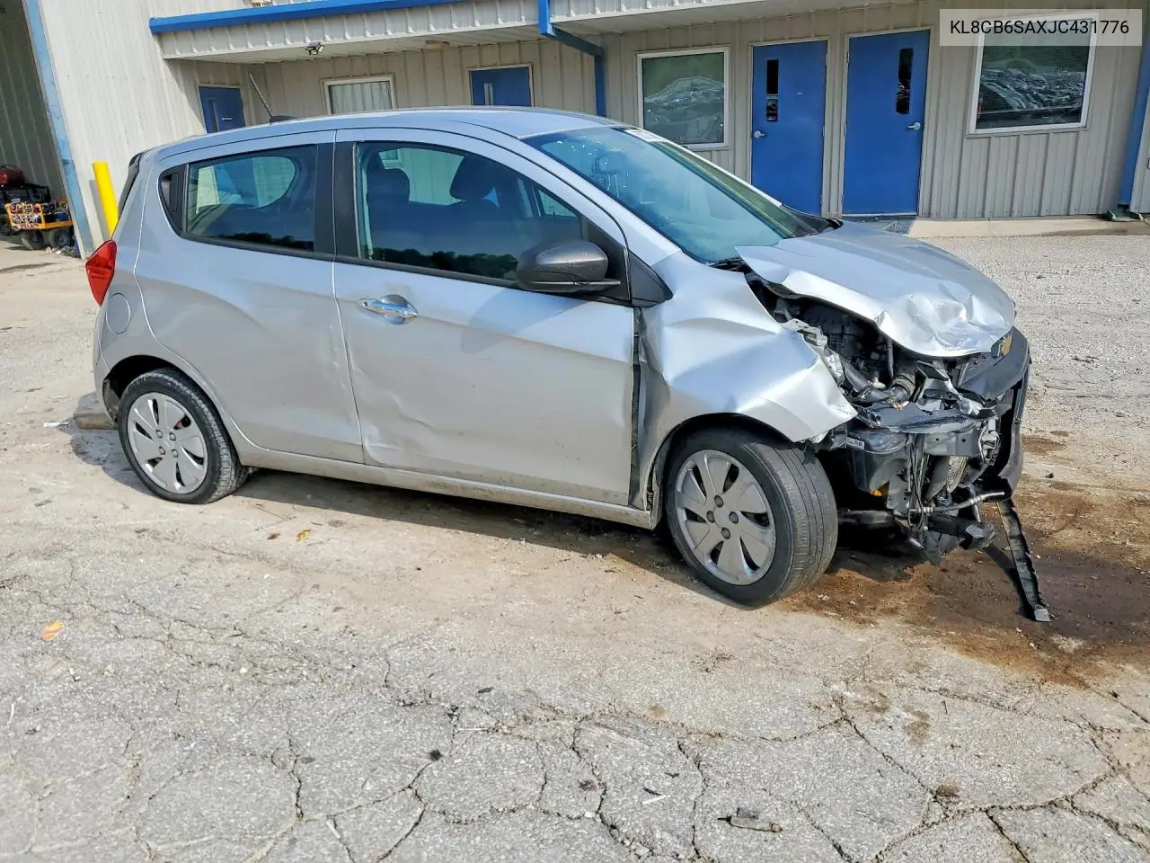2018 Chevrolet Spark Ls VIN: KL8CB6SAXJC431776 Lot: 60027246
