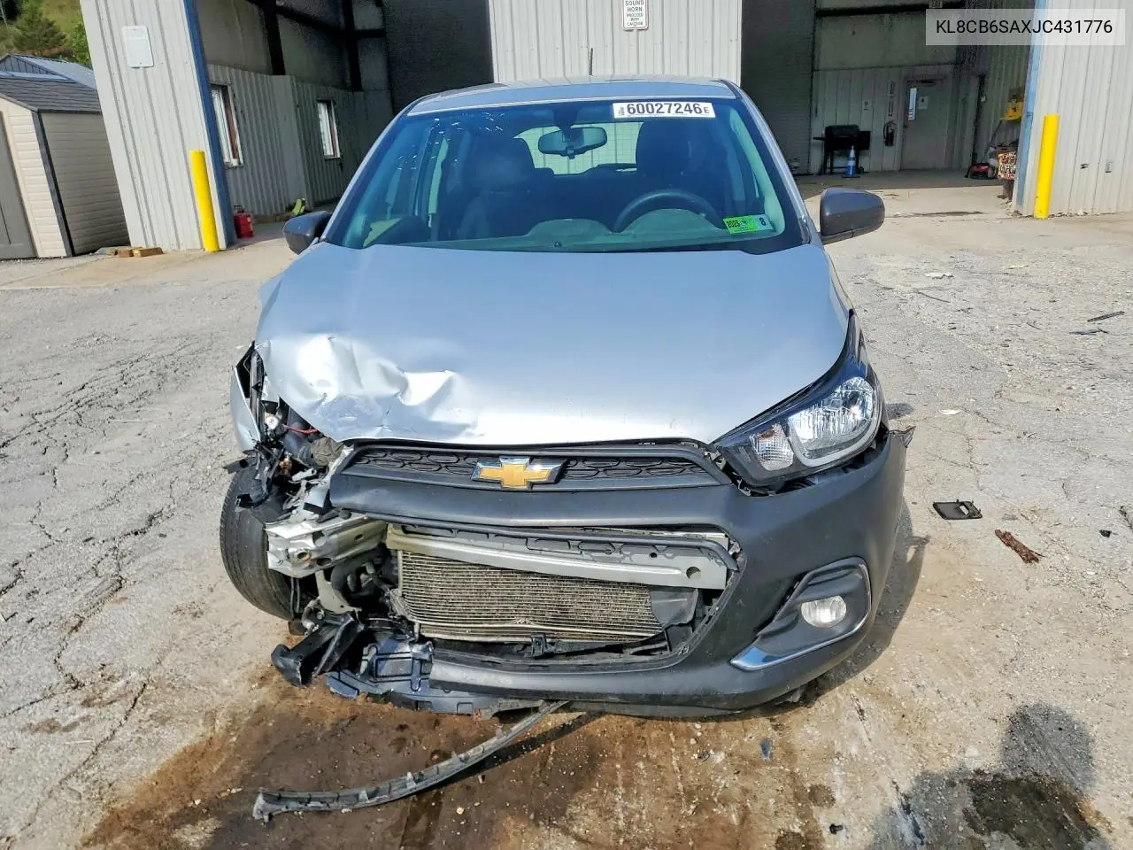 2018 Chevrolet Spark Ls VIN: KL8CB6SAXJC431776 Lot: 60027246
