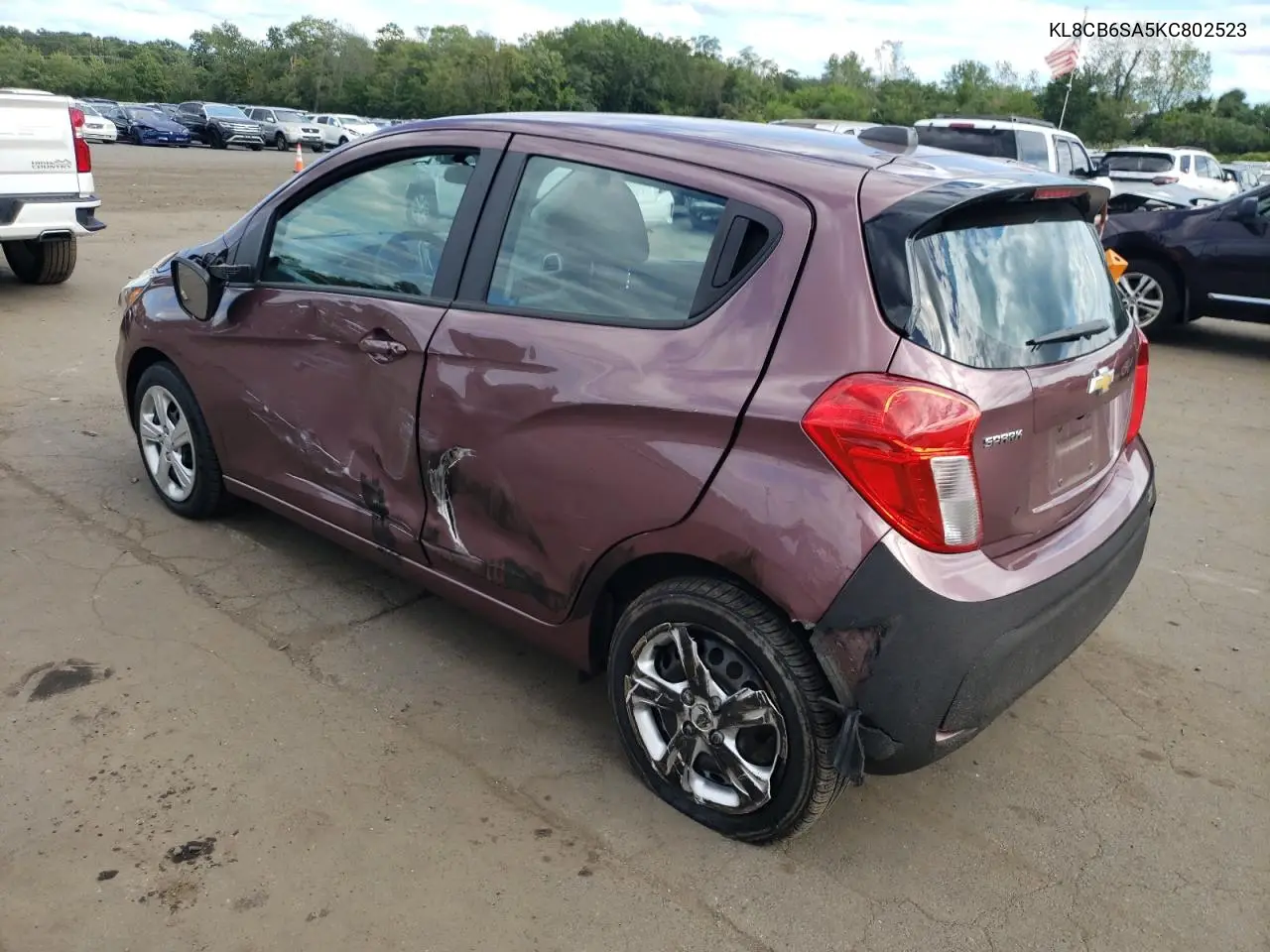 KL8CB6SA5KC802523 2019 Chevrolet Spark Ls