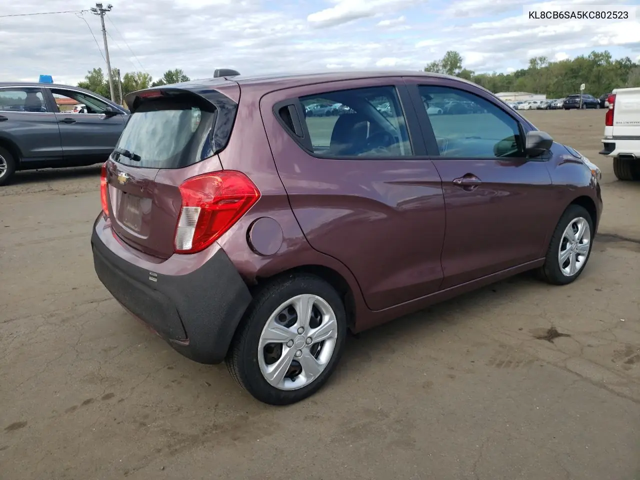 KL8CB6SA5KC802523 2019 Chevrolet Spark Ls