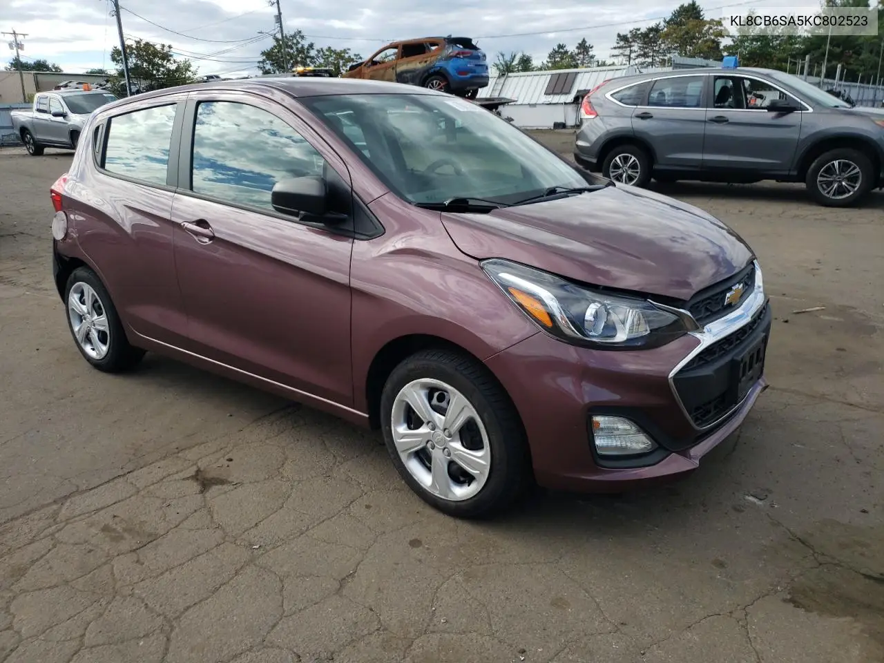 KL8CB6SA5KC802523 2019 Chevrolet Spark Ls