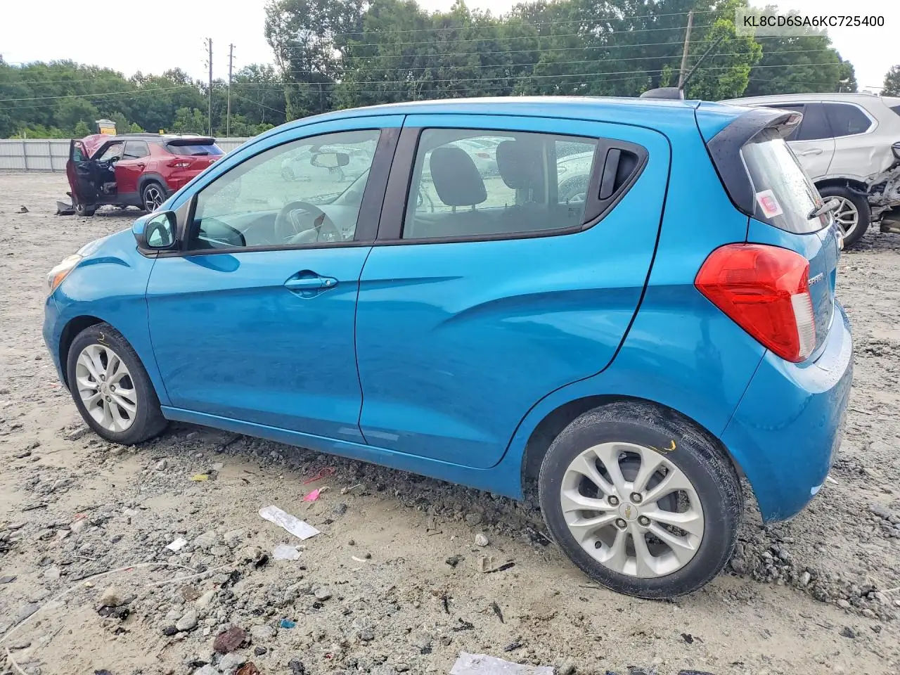 2019 Chevrolet Spark 1Lt VIN: KL8CD6SA6KC725400 Lot: 54857896