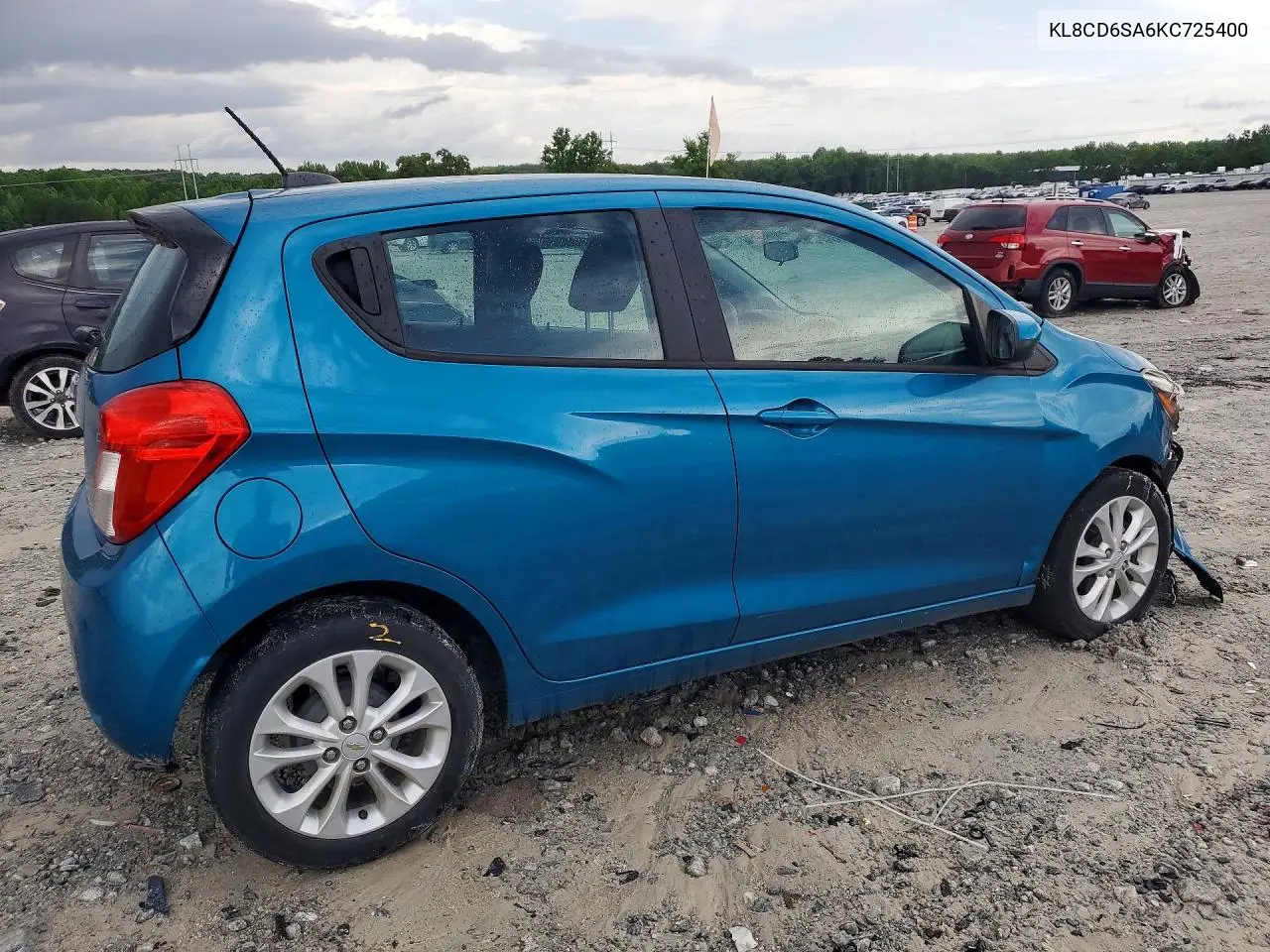 2019 Chevrolet Spark 1Lt VIN: KL8CD6SA6KC725400 Lot: 54857896