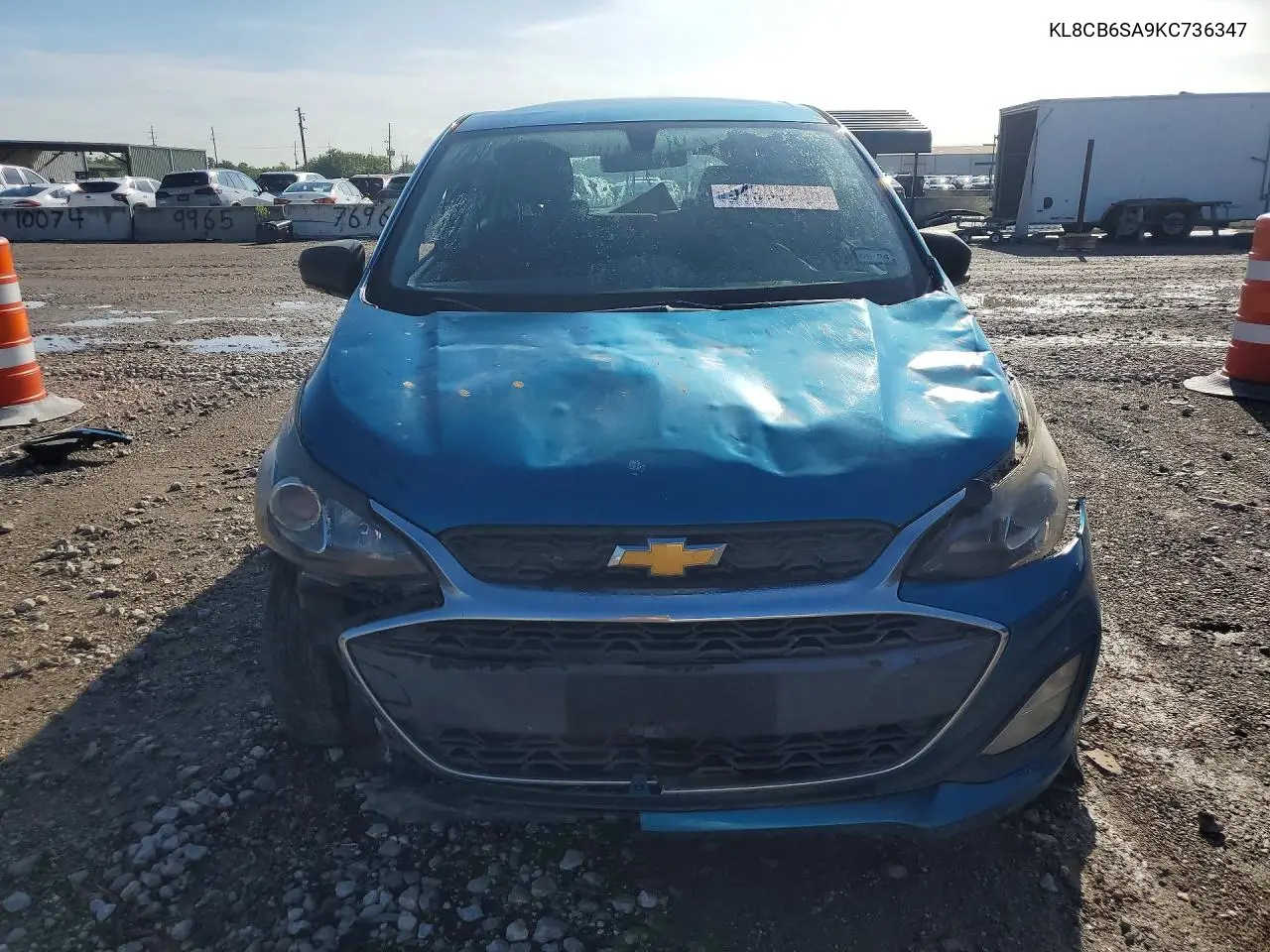 2019 Chevrolet Spark Ls VIN: KL8CB6SA9KC736347 Lot: 54903296