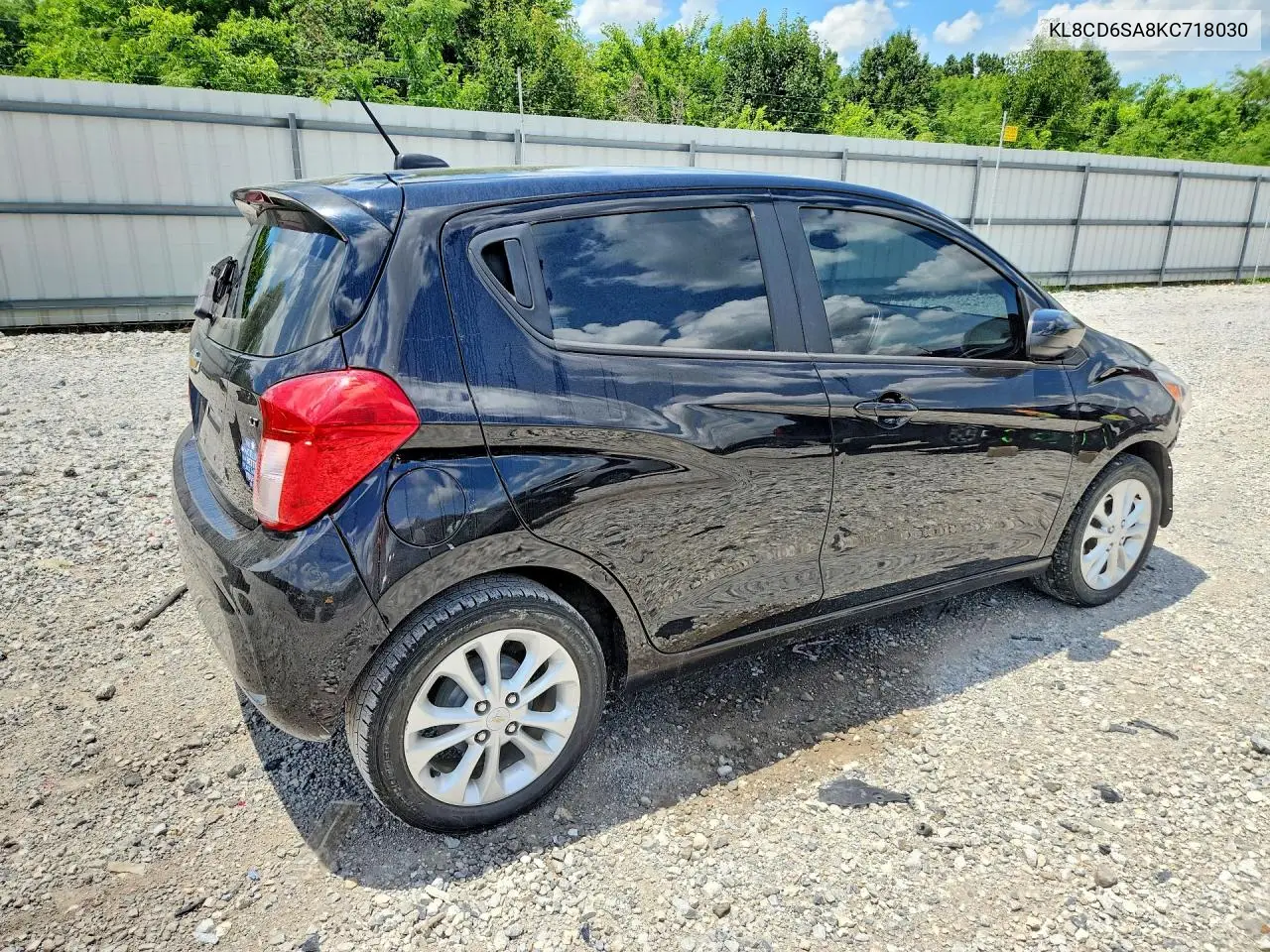2019 Chevrolet Spark 1Lt VIN: KL8CD6SA8KC718030 Lot: 57262086