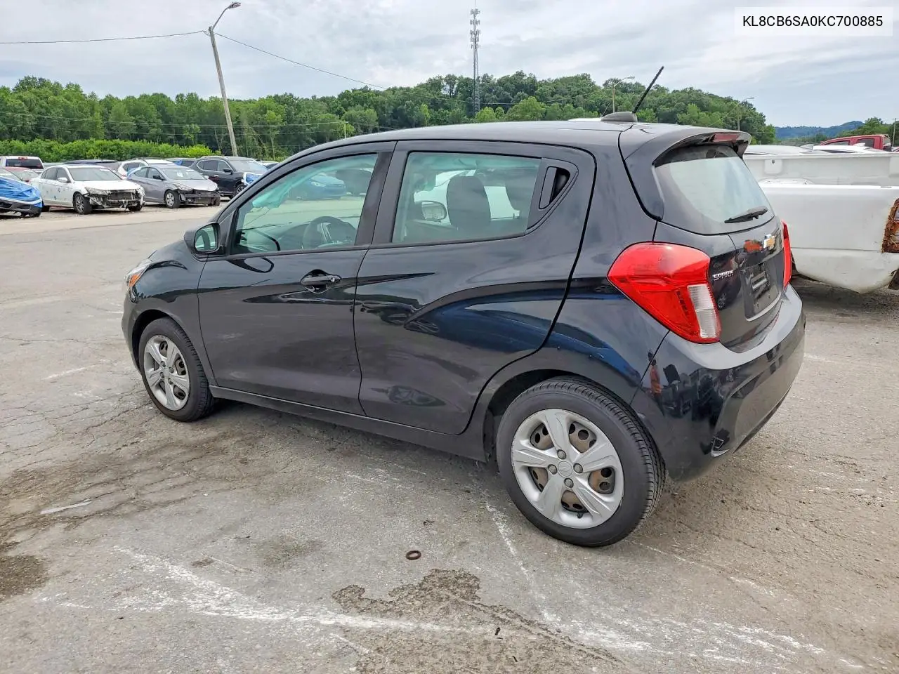 2019 Chevrolet Spark Ls VIN: KL8CB6SA0KC700885 Lot: 57998816