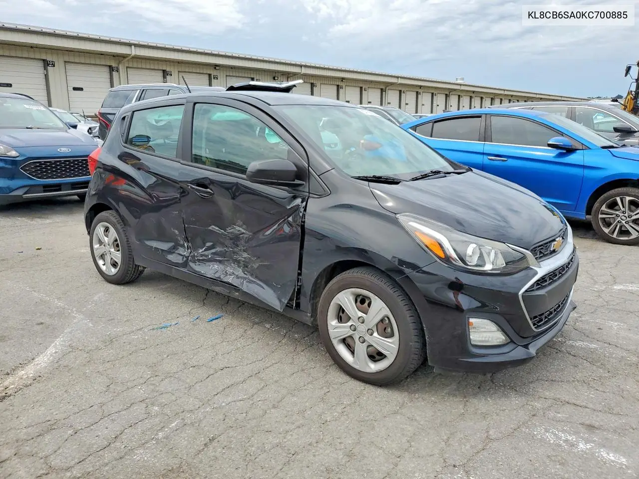 2019 Chevrolet Spark Ls VIN: KL8CB6SA0KC700885 Lot: 57998816