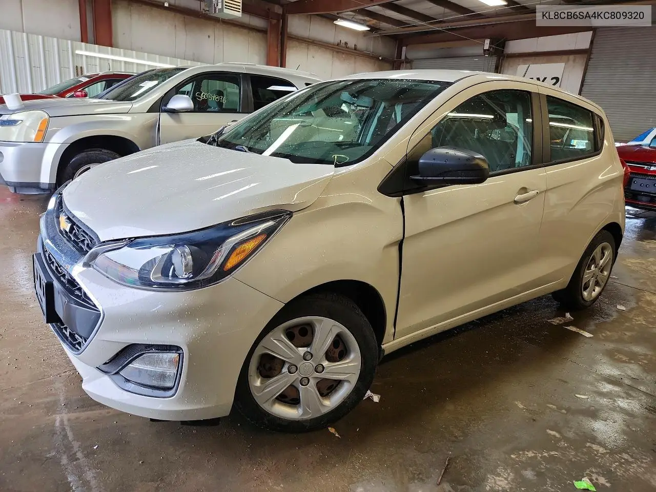 2019 Chevrolet Spark Ls VIN: KL8CB6SA4KC809320 Lot: 58295396