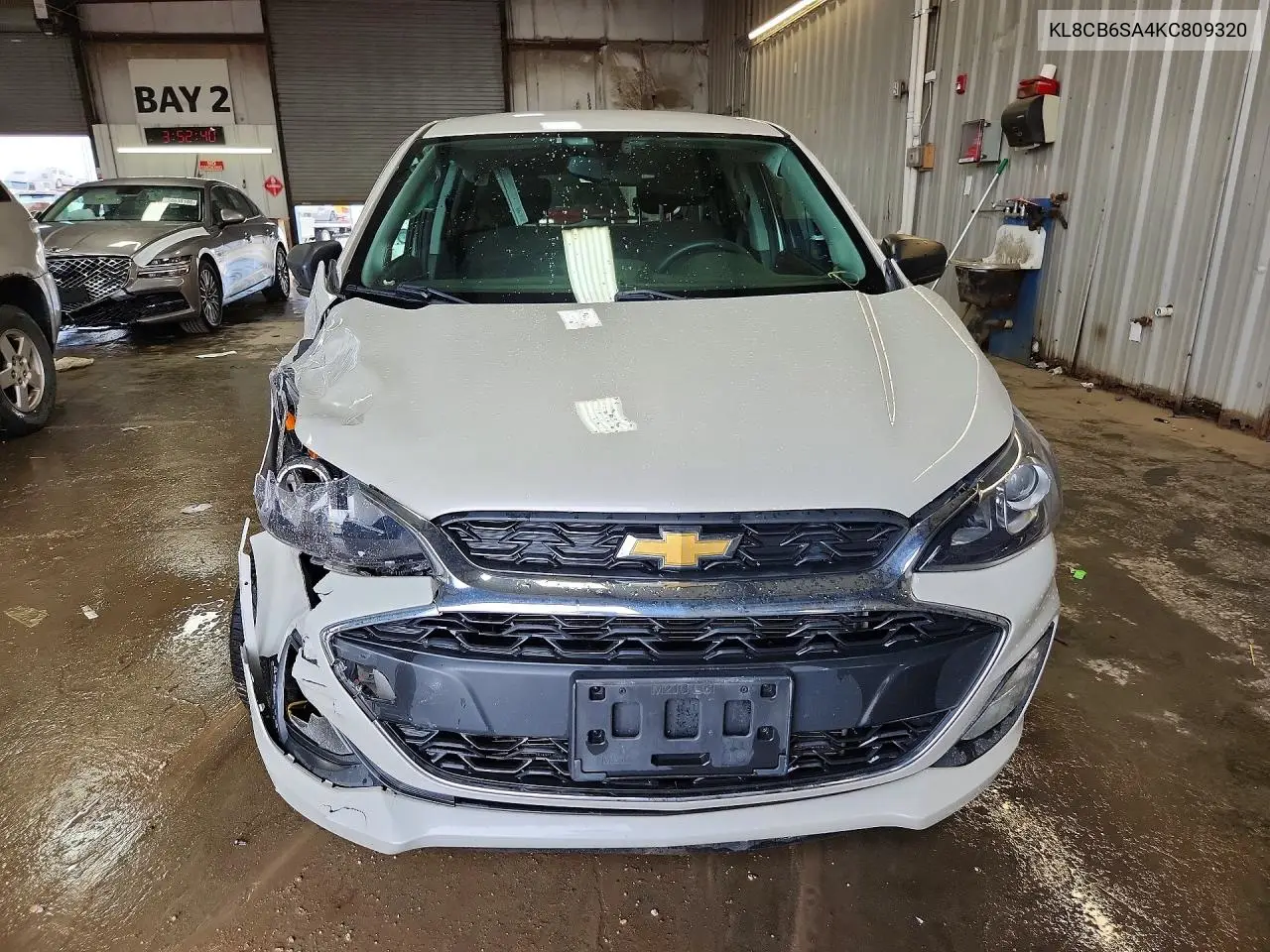 2019 Chevrolet Spark Ls VIN: KL8CB6SA4KC809320 Lot: 58295396