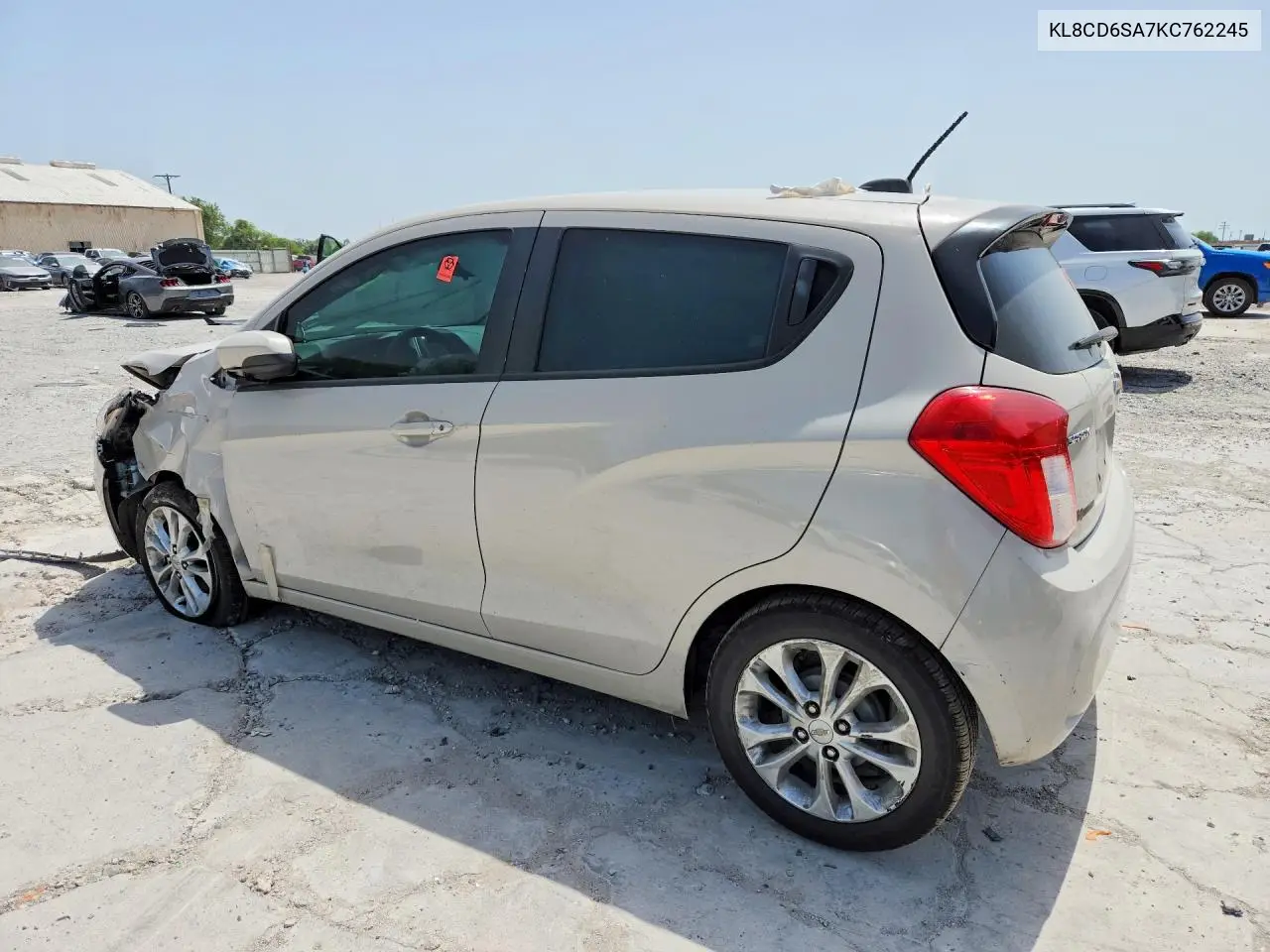 2019 Chevrolet Spark 1Lt VIN: KL8CD6SA7KC762245 Lot: 59003086
