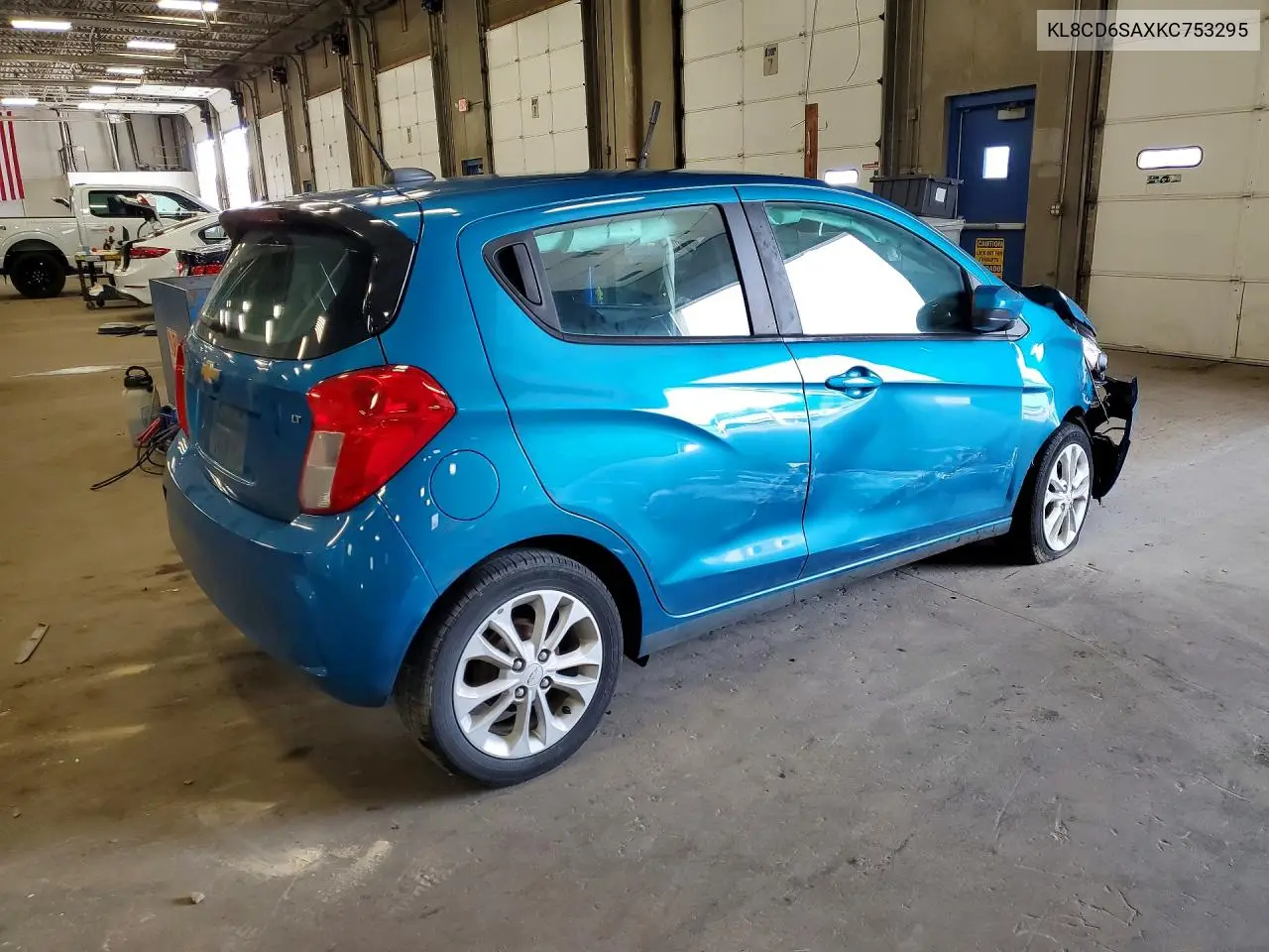 2019 Chevrolet Spark 1Lt VIN: KL8CD6SAXKC753295 Lot: 59919206