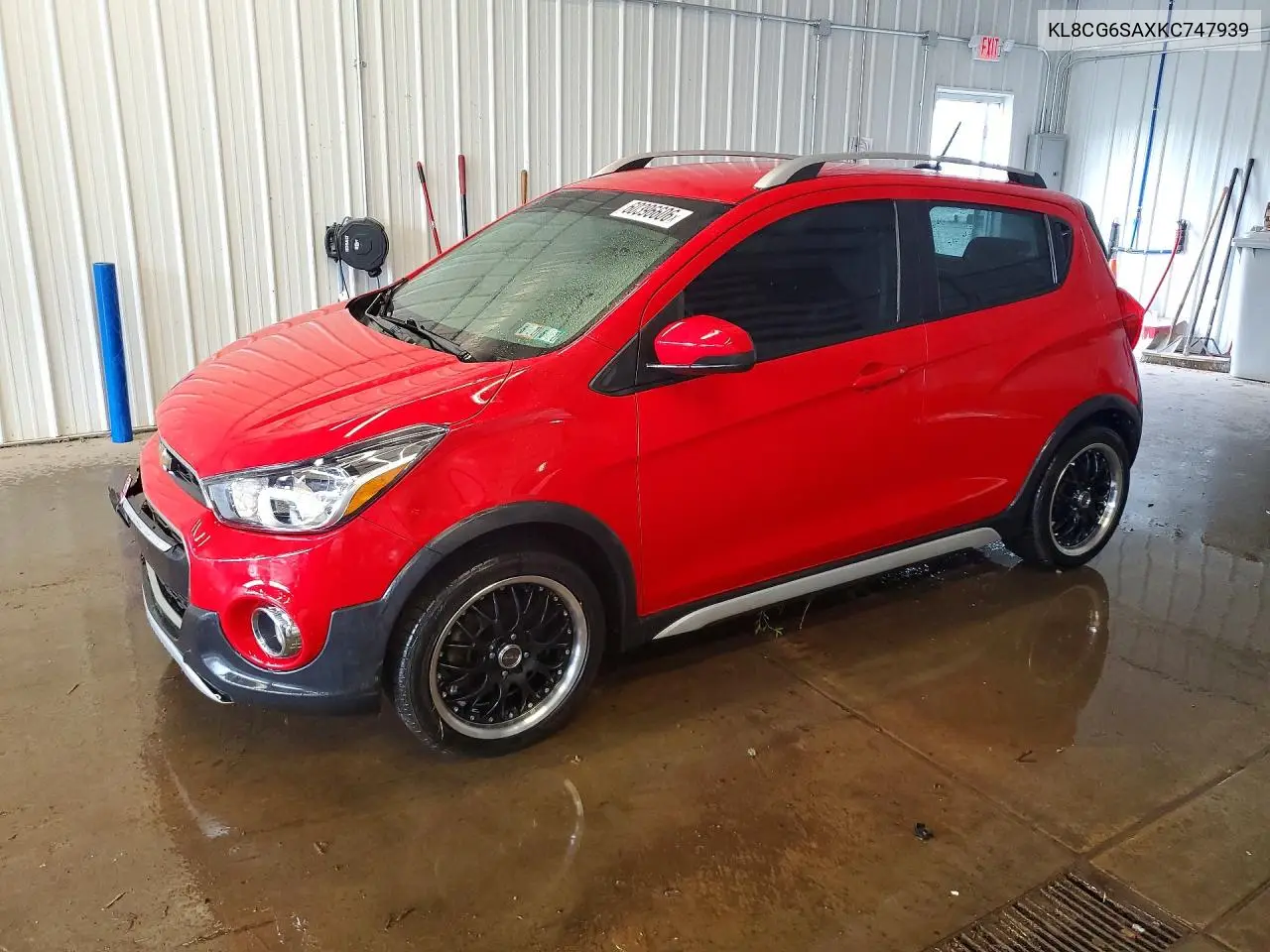 2019 Chevrolet Spark Activ VIN: KL8CG6SAXKC747939 Lot: 60396606