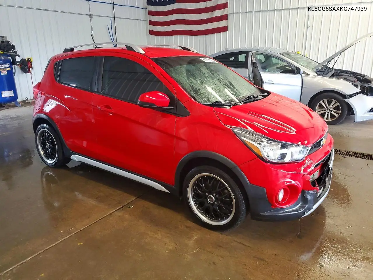 2019 Chevrolet Spark Activ VIN: KL8CG6SAXKC747939 Lot: 60396606