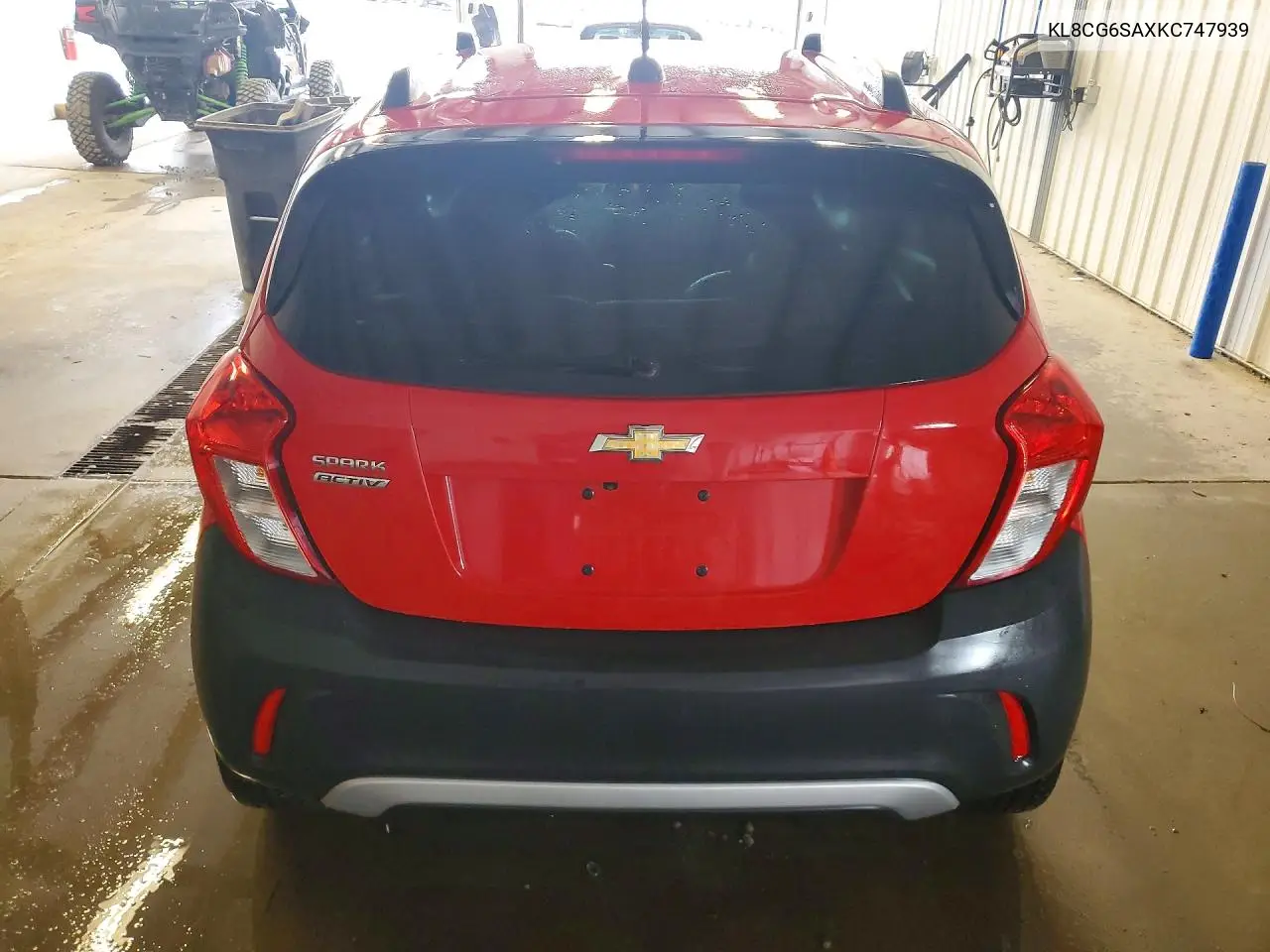 2019 Chevrolet Spark Activ VIN: KL8CG6SAXKC747939 Lot: 60396606