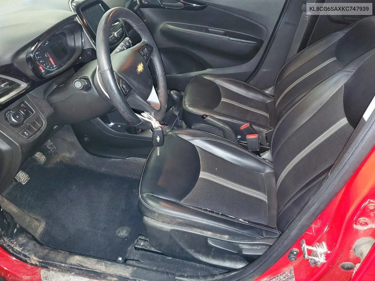 2019 Chevrolet Spark Activ VIN: KL8CG6SAXKC747939 Lot: 60396606