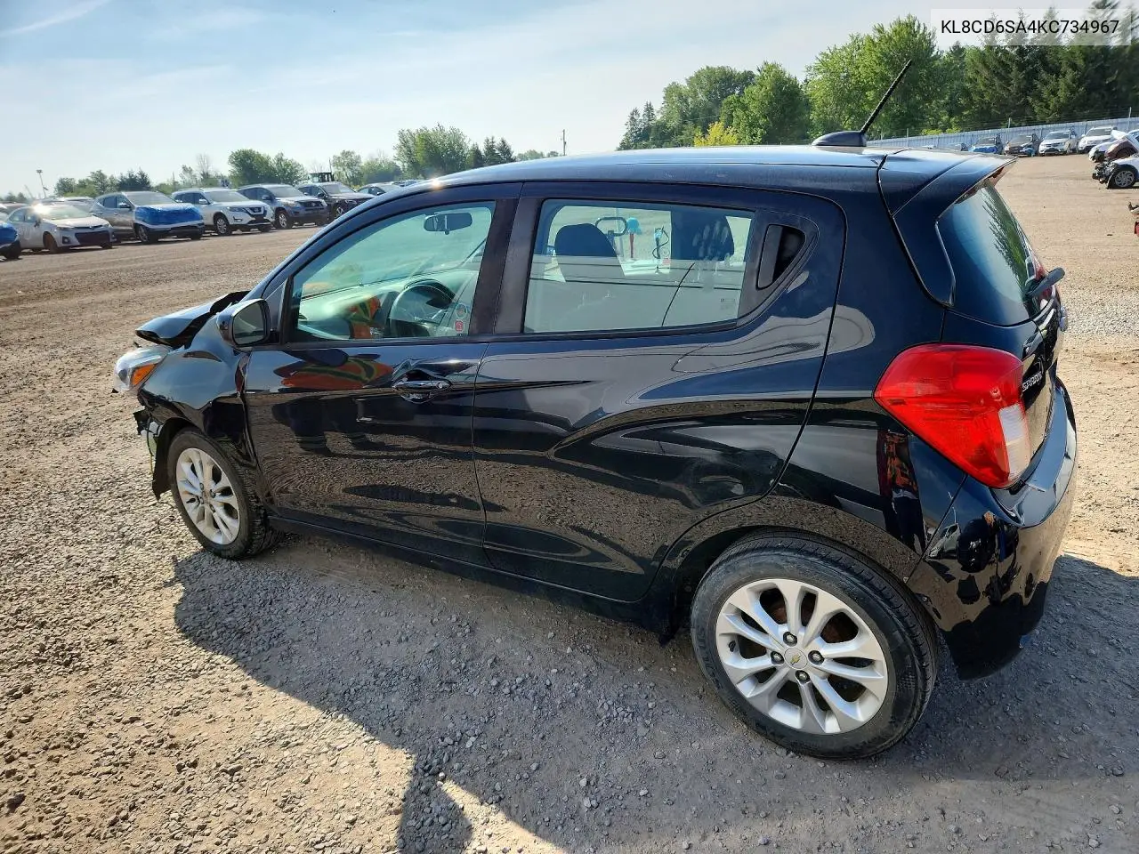 2019 Chevrolet Spark 1Lt VIN: KL8CD6SA4KC734967 Lot: 60861816