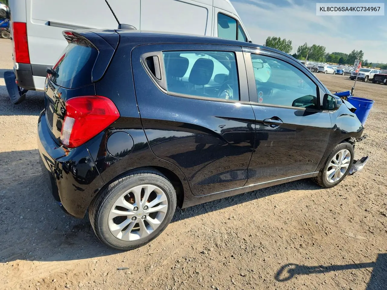 2019 Chevrolet Spark 1Lt VIN: KL8CD6SA4KC734967 Lot: 60861816