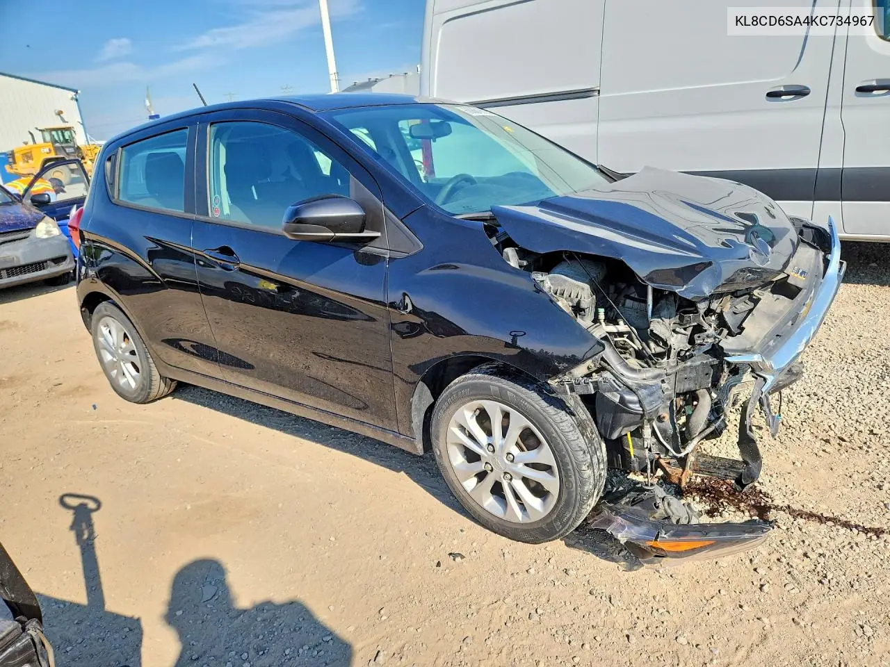 2019 Chevrolet Spark 1Lt VIN: KL8CD6SA4KC734967 Lot: 60861816