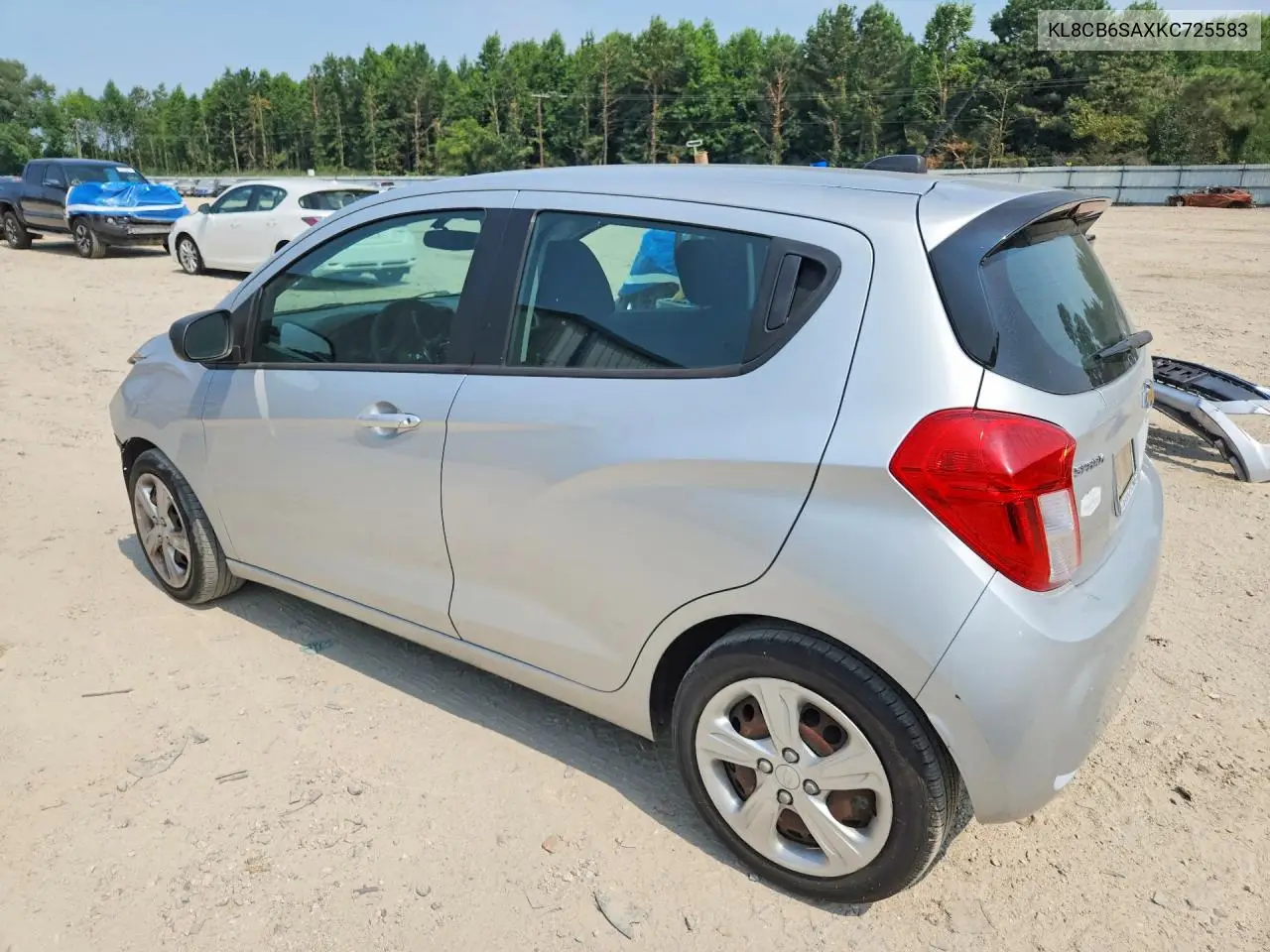 2019 Chevrolet Spark Ls VIN: KL8CB6SAXKC725583 Lot: 61532226