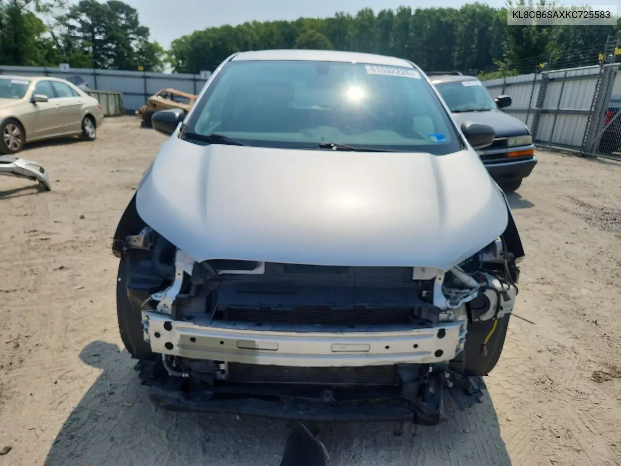 2019 Chevrolet Spark Ls VIN: KL8CB6SAXKC725583 Lot: 61532226