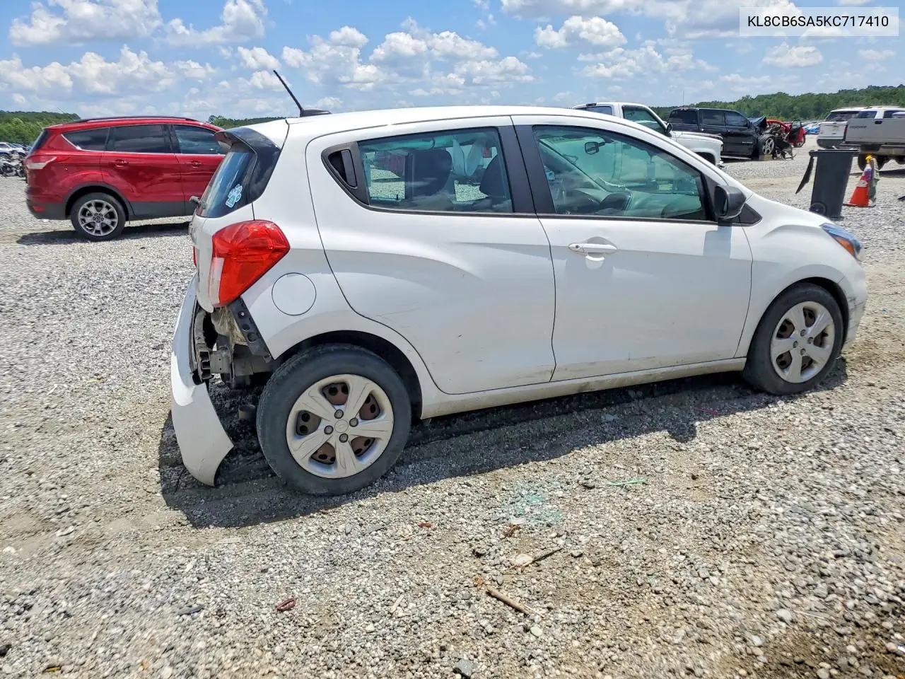 2019 Chevrolet Spark Ls VIN: KL8CB6SA5KC717410 Lot: 61875356